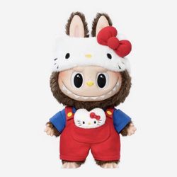POP MART The monsters × Hello kitty Labubu plushie