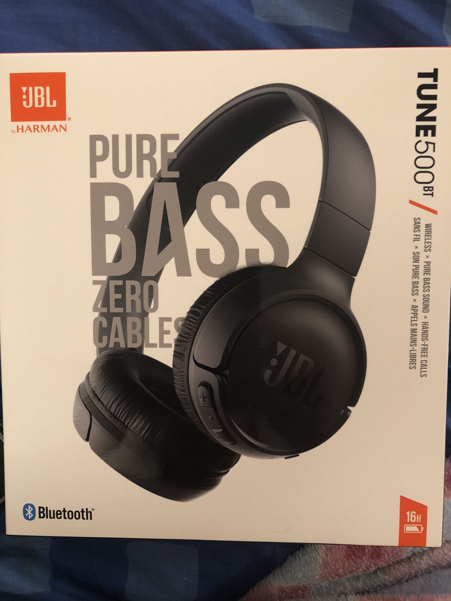 JBL hartman- wireless headphones - pure bass zero cables