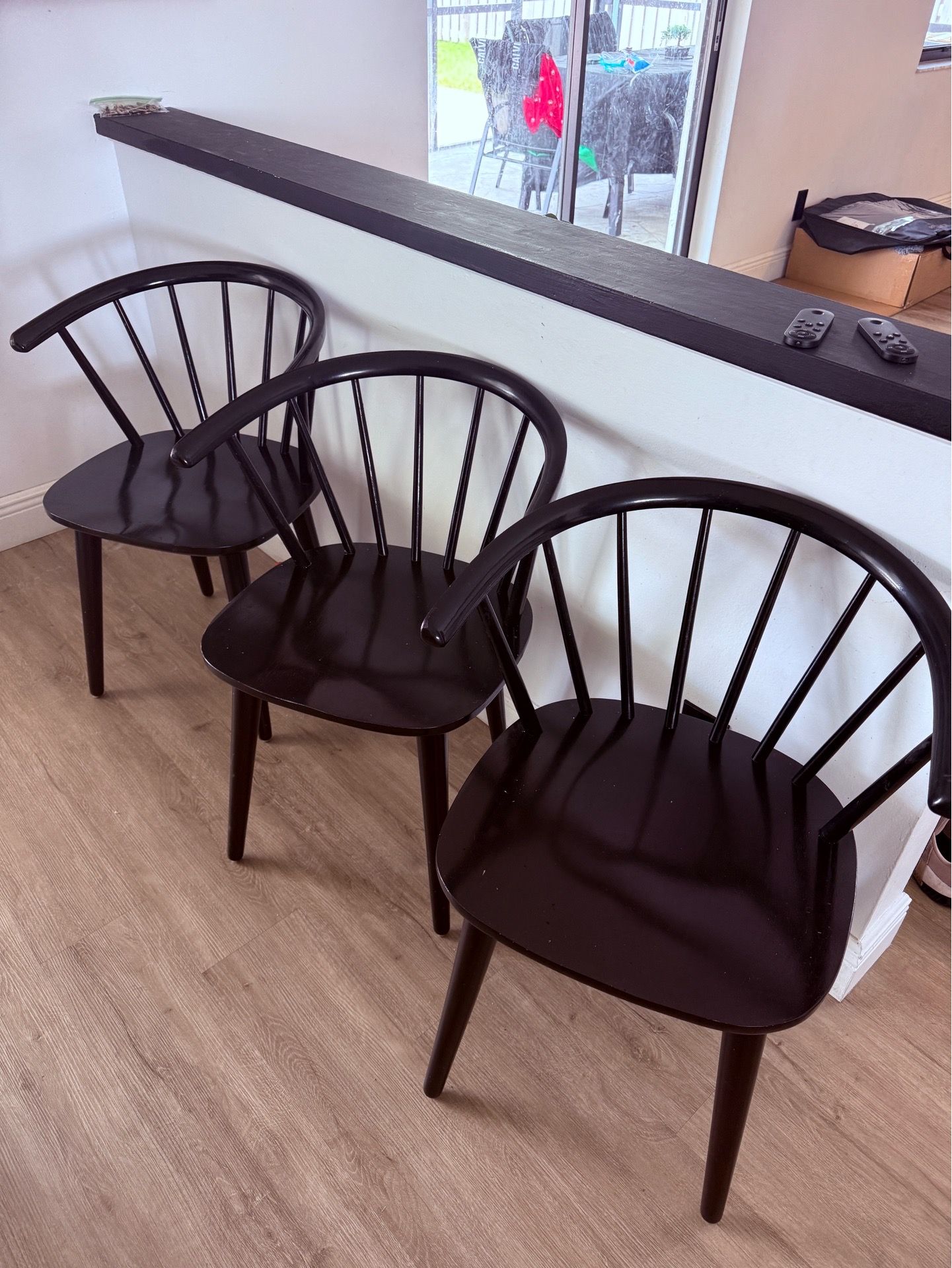 Black Dining Chairs Set of 6
