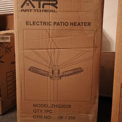 NIB foldable patio umbrella heater