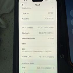 iPhone 15 Pro Max 512gb Unlocked 