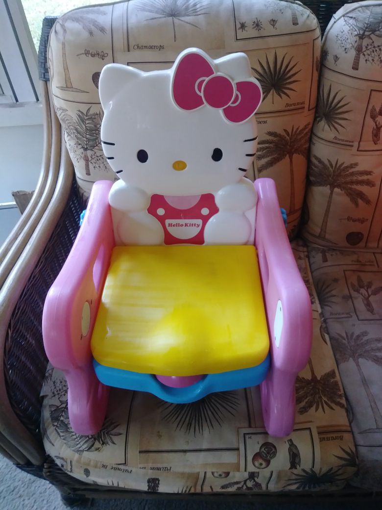 Hello Kitty potty training chair