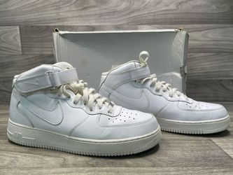 Nike Air Force 1 07 CW2289-111 White Leather Sneakers (A1D029333)