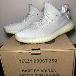 Yeezy Triple Whites Size 8.5