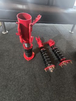 Coilovers Adjustable Suspension System.