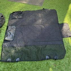 Car backseat seat cover for pets