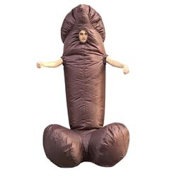 Adult Dark Penis Costume 
