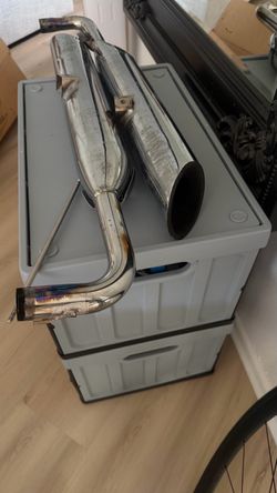 Genuine Triumph exhaust pipes -Bonneville Speedmaster 1200