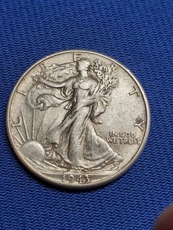 1943 Walking Liberty Half Dollar  Real Nice