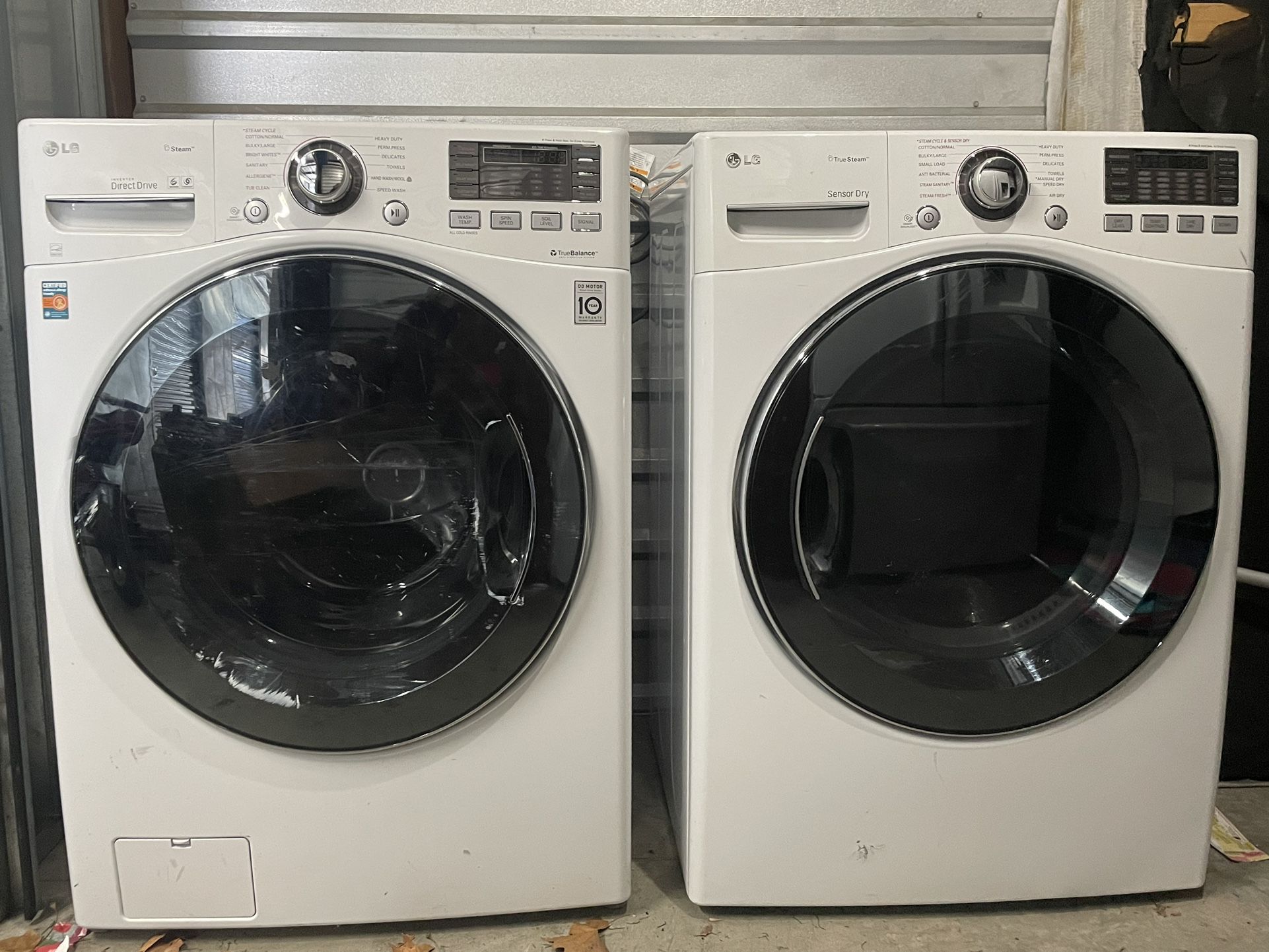 LG Washer And Dryer