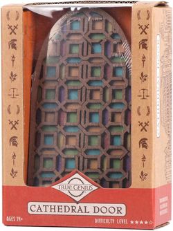 NEW - True Genius Cathedral Door Puzzle