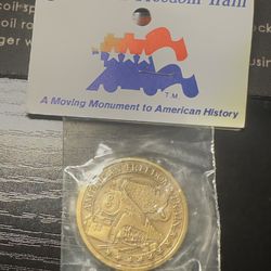 American freedom train coin