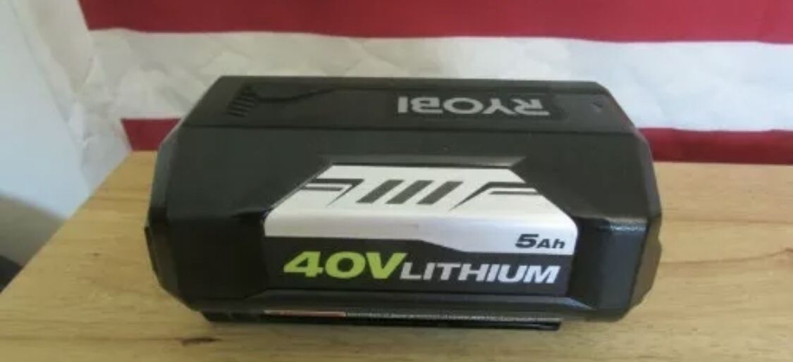 Genuine Ryobi Op40501 40v Lithium Ion Battery