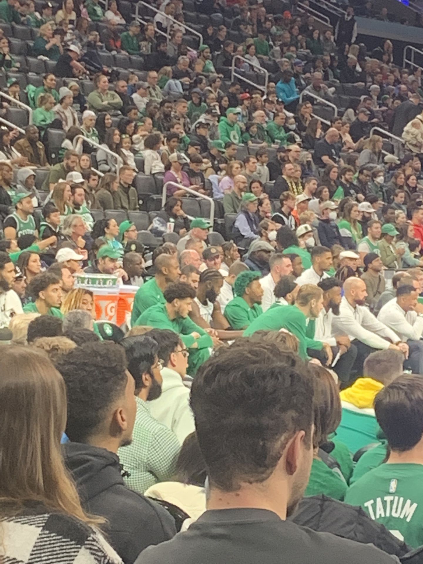 2 Boston Celtics Loge 17 Row L Floor Aisle Seats Tickets