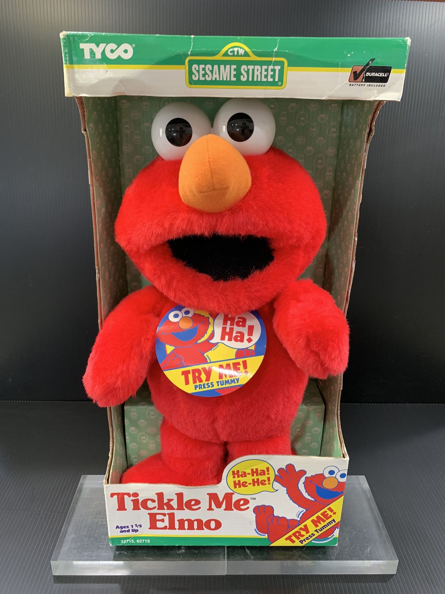 Original 1996 Tickle Me Elmo Doll