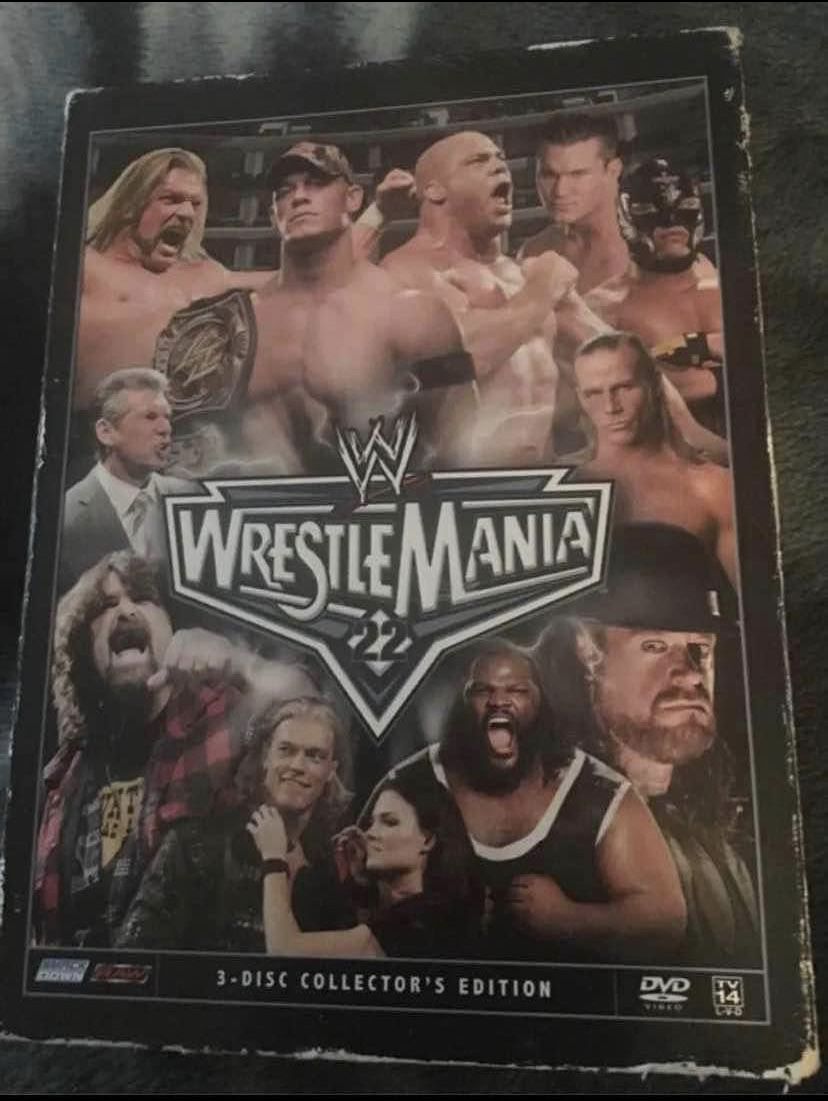 2006 WrestleMania 22 - 3 discs