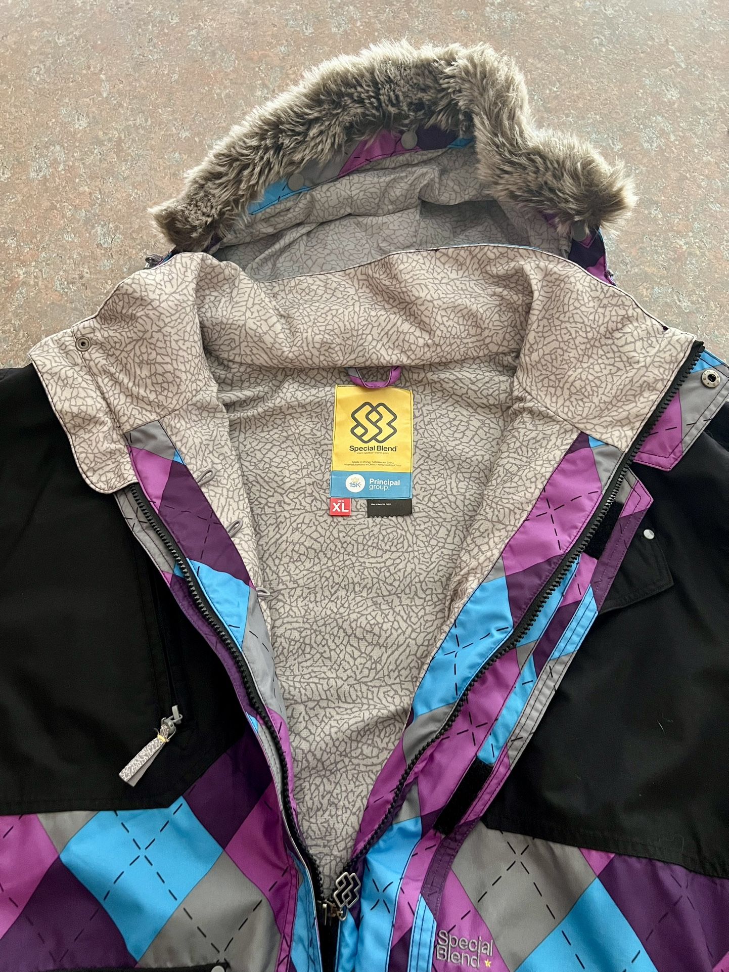 Snowboarding Jacket Men’s Size XL Special Blend 15k Waterproof (Like NEW)