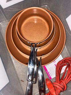 Copper non stick pots and pans