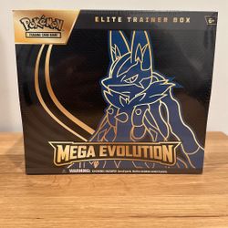 Pokemon Mega Evolution Elite Trainer Box Lucario