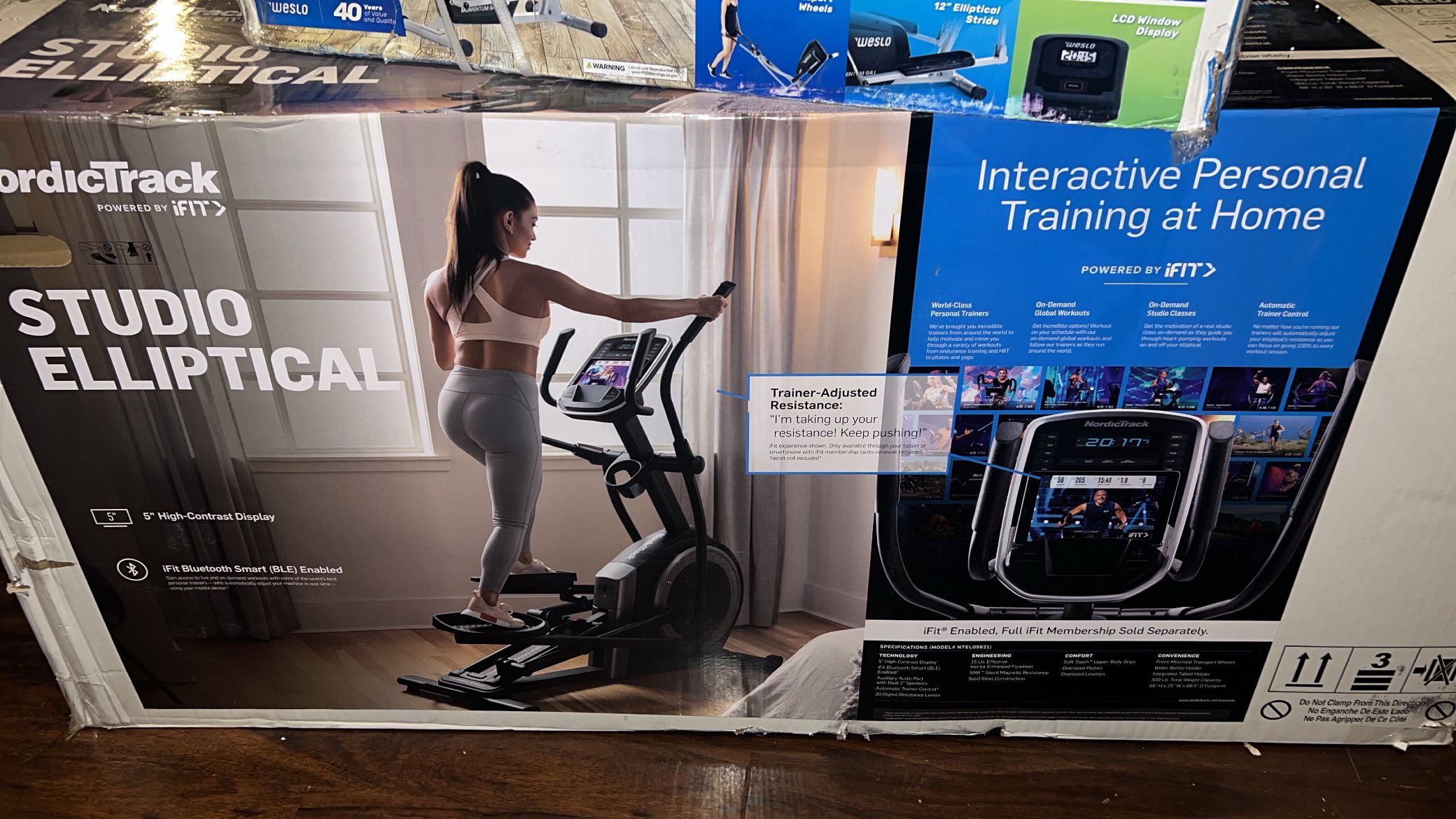  NordicTrack Studio Smart Elliptical