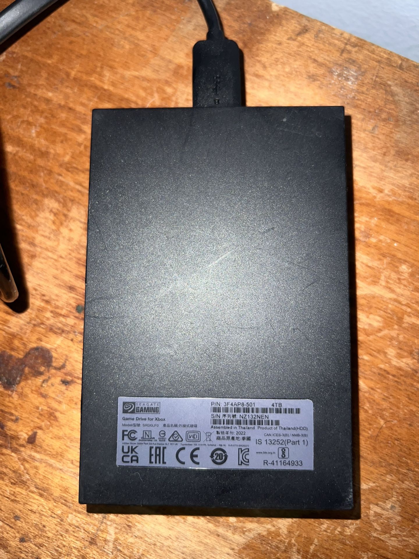 4Tb Seagate External Hard Drive
