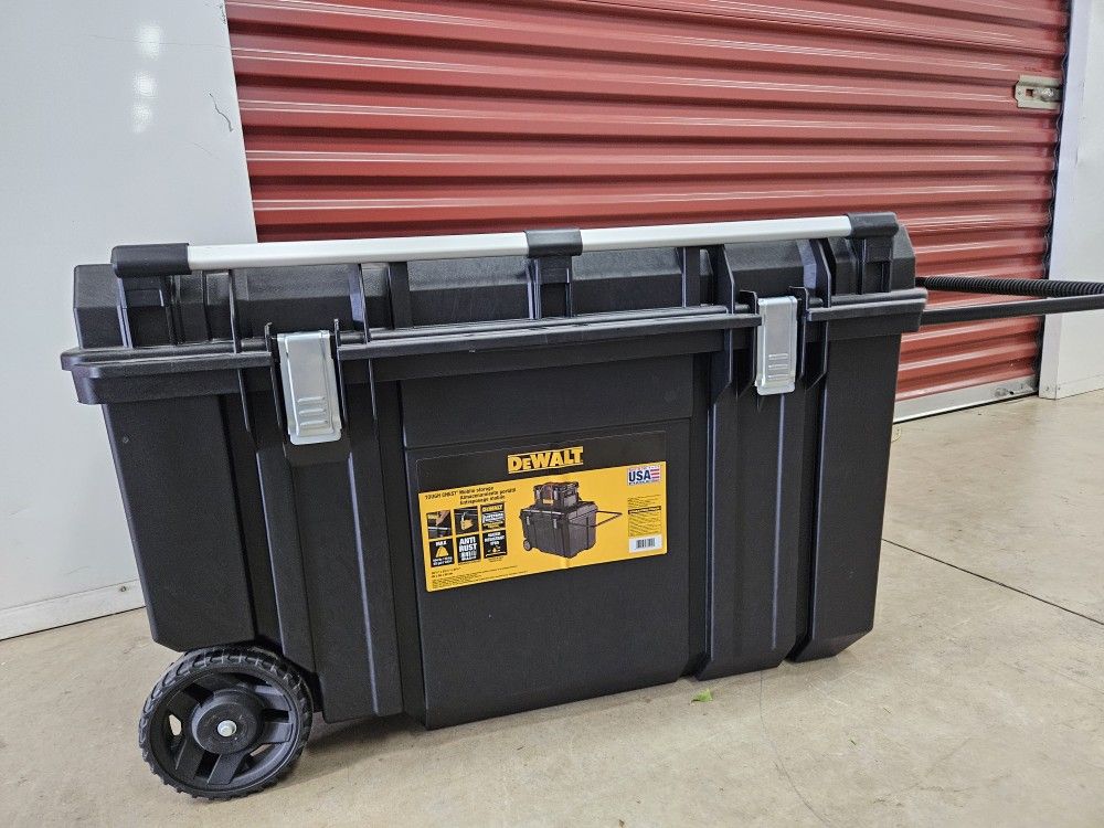 Tough Chest 38 in. W 63 Gal. Polypropylene Rolling Tool Box