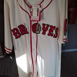 Babe Ruth Boston Braves Jersey Size XL