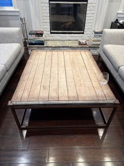 Restoration hardware coffee Table