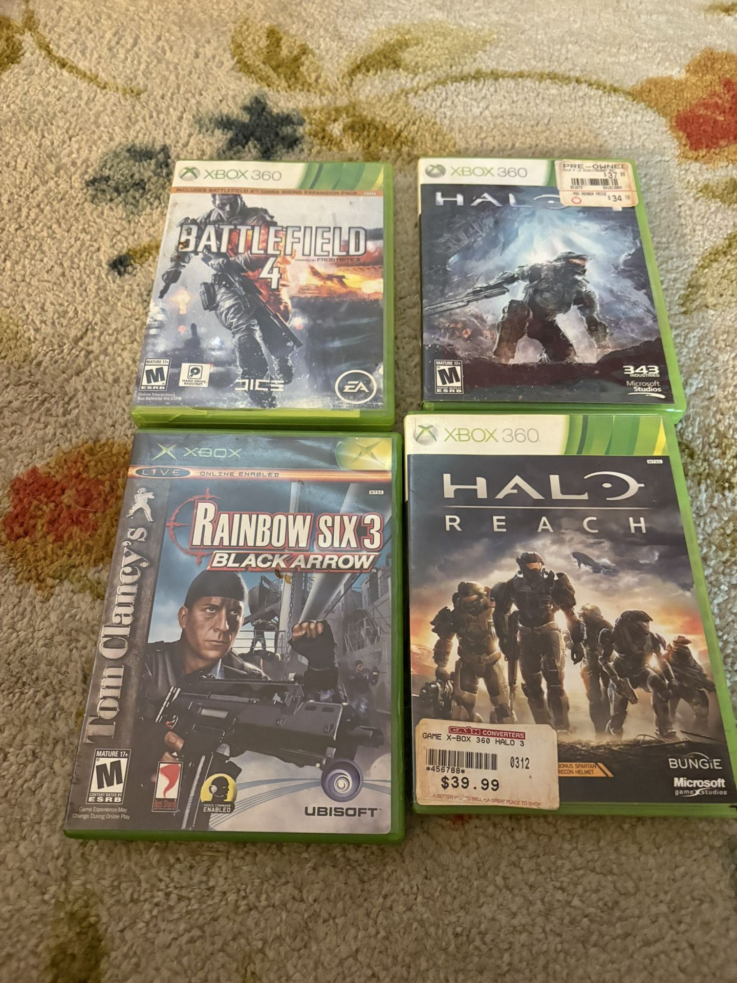 Xbox And Xbox 360 Game Bundle