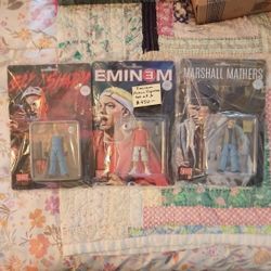 EMINEM SHADY CON EXCLUSIVE ACTION FIGURES SET OF 3 SEALED