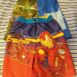 Swimming Trunks Boys Size 3-4 Like New