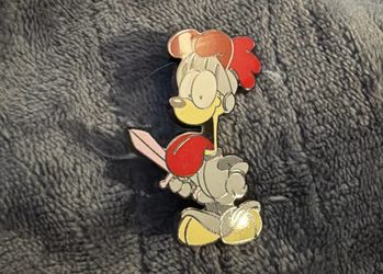Table Titans x Garfield- Knight Odie Enamel Pin