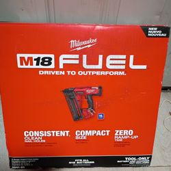 M 18 Milwaukee 16 Finishing Nailer