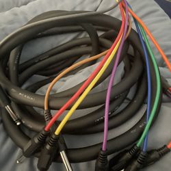 10 Ft 1/4 Inch To XLR Male snake 