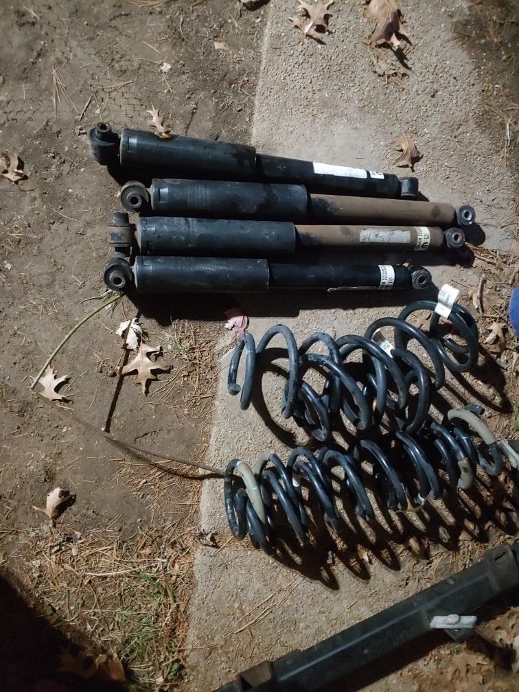 2008 Jeep Wrangler Suspension, Coils And Shocks