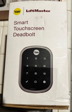 Smart touchscreen deadbolt