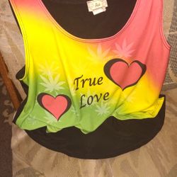 First Love Tank Top Size Medium
