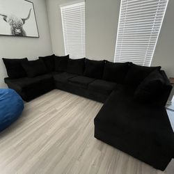 Black Couch / Sofa
