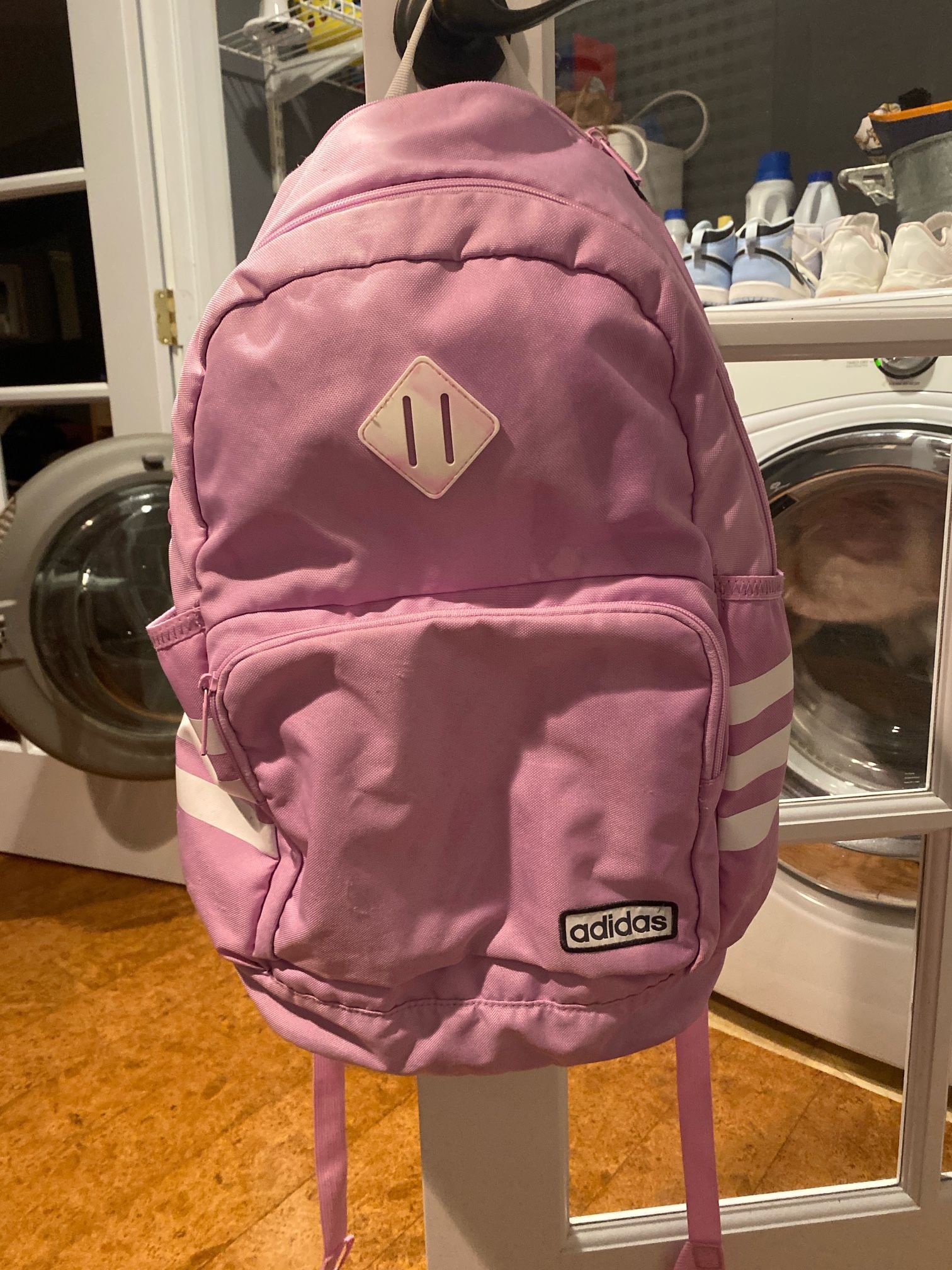 Pink Adidas Backpack