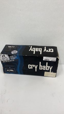 Crybaby guitar pedal new inbox on unused