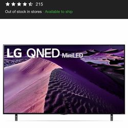 BRAND NEW IN BOX 55 INCH LG TV QNED