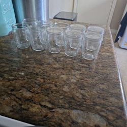 10 Glass Cups