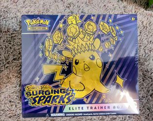 Pokemon Surging Sparks Elite Trainer Box ETB Scarlet & Violet NEW Factory Sealed