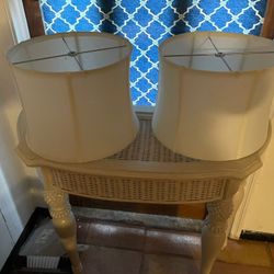 Set Of 2 Drum Lampshades