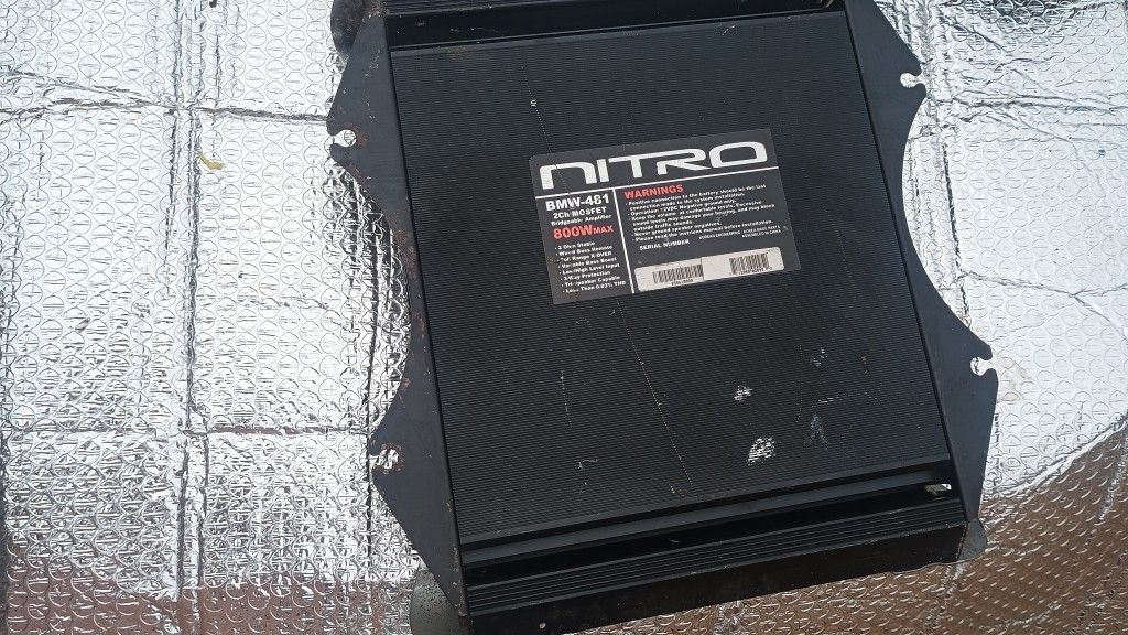 Nitro 800 Watt Amplifier