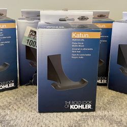 KOHLER Katun Robe Hook in Matte Black