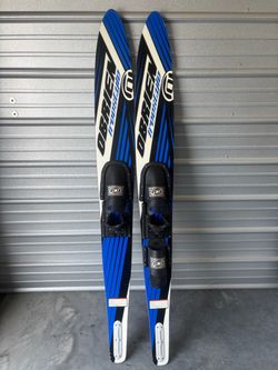 O'Brien Freestyle Combo Water Skis - Blue/White