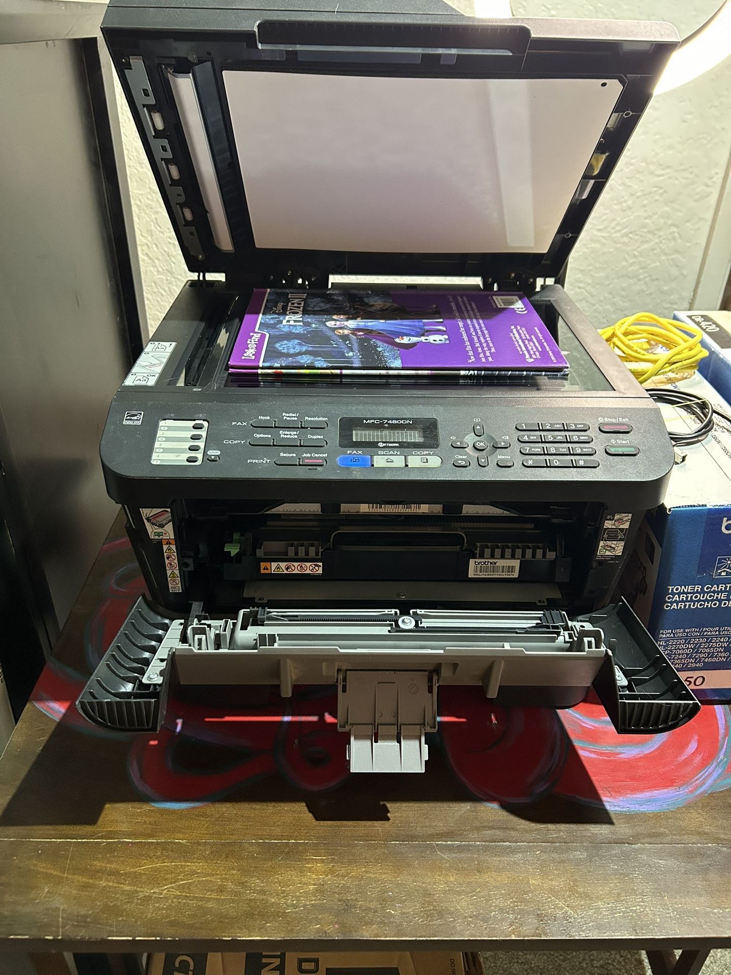 Brother MFC-7460DN Laser Printer – All-in-One + NEW Toner & Drum 🖨️📦