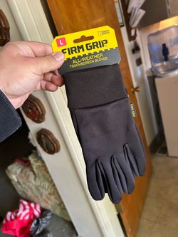 Brand new firm grip weather gloves