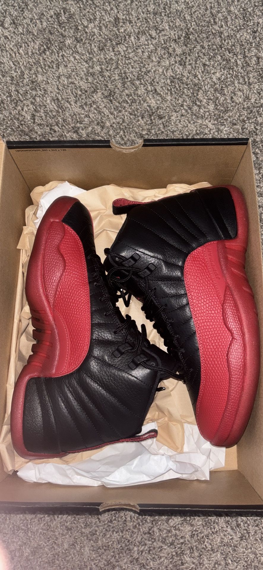Jordan 12 Retro - ‘Flu Game (2025)’ Size 9.5 Worn Lightly